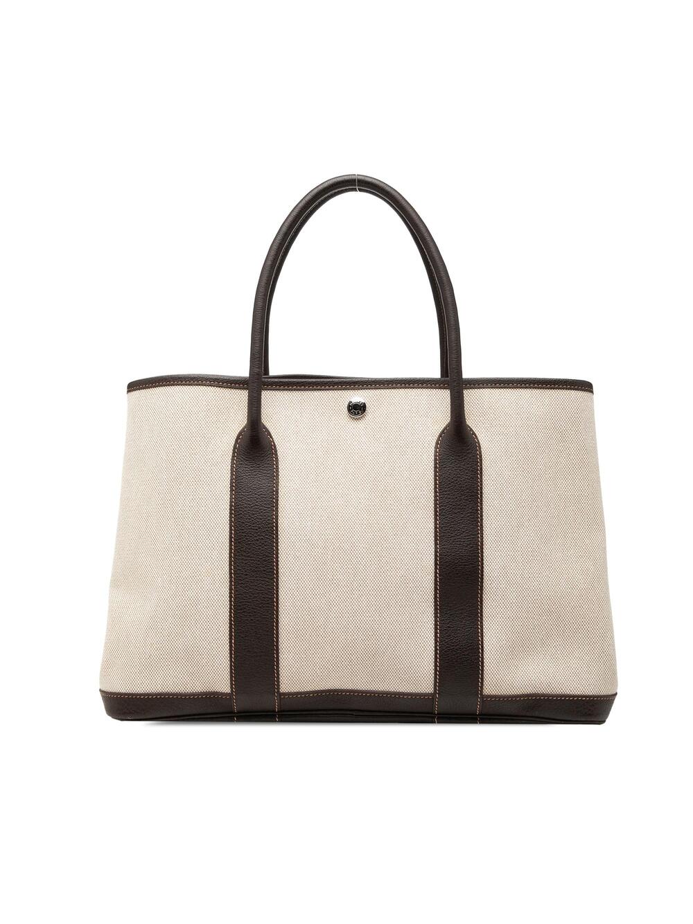 Hermes Garden Party Tote Toile And #266635H22B